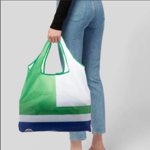 NEW Tory Burch SPORT Tote Bag Reusable Nylon Tote Large - Picture 10 of 10